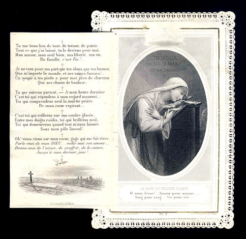 Image pieuse canivet - (125613),