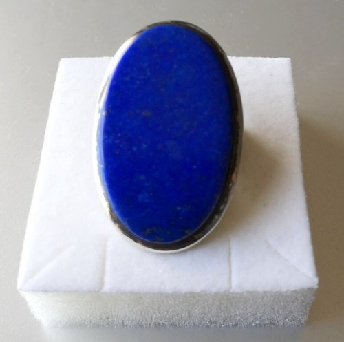 Bague lapis lazuli taille - lazuli,