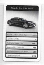 Carte Mercedes Benz - S 500