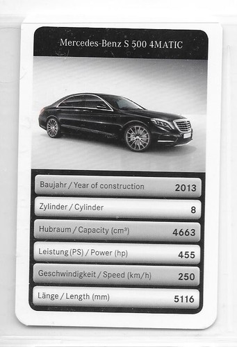Carte mercedes benz s 500 - benz,