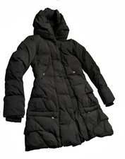 Sublime et rare manteau doudoune noir  Marithé et François Girbaud