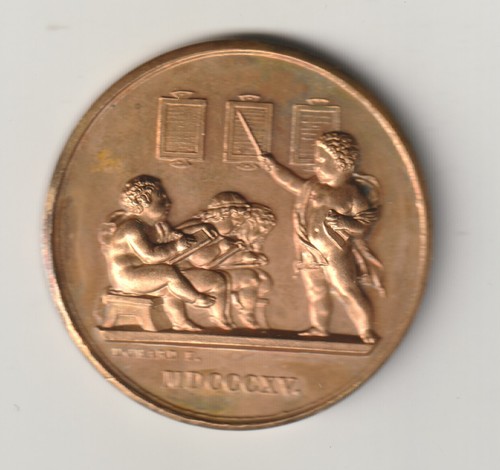 Médaille société pour - ,société,