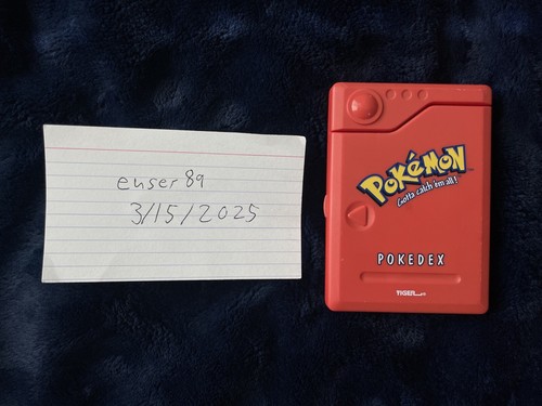 Pokemon electronic pokedex - pokemon,