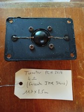 1  Haut-parleur  Tweeter PCH24/4. 4 ohms. ( enceinte JMR 3voies ). 11,7 x 8.5cm