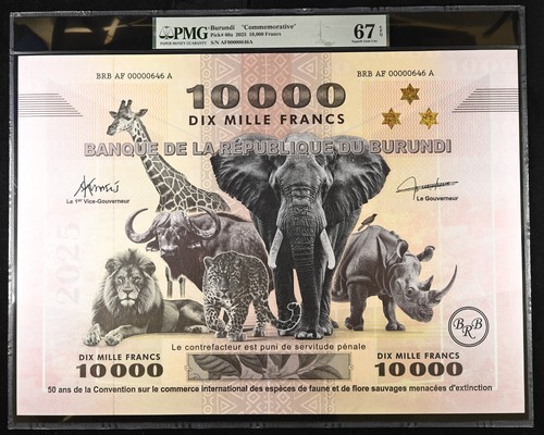 Burundi 000 francs - –,