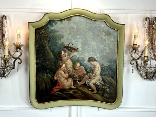 Tableau boiserie dessus - tableau,