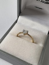 Bague Solitaire Or Jaune 9