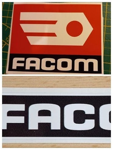 Autocollant facom outils - facom,