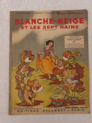 Walt disney blanche neige - blanche-neige, et