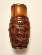 Tabatière secouette noix de corozo fin 18e