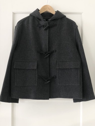 Zara woman manteco wool - woman, duffle