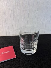 Verres à whisky modèle Renaissance cristal Baccarat H :10 .5 cm