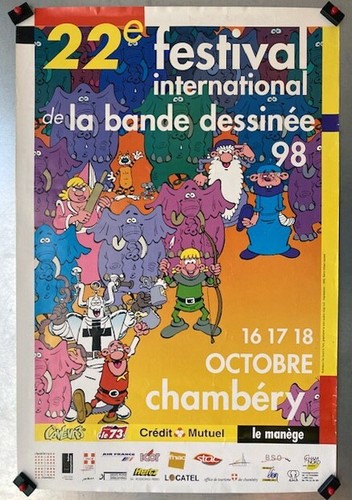 Affiche festival chambery - affiche, bd
