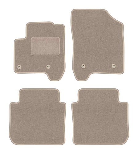 Tapis sol velours - velours, beige