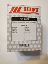 Filtre à huile HIFI SO 7007