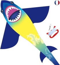 Grand cerf-volant de requin