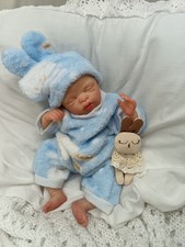 Adorable Mini Bébé Reborn BECCA, Poupée Lourde Et Lestée, Faite Main ❤️