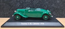 ATLAS Véhicule Miniature, CITROEN Traction 11 BL Cabriolet de 1938, Ech : 1/43.