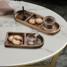 Vaisselle de plateau de service compartimentée pour le restaurant de cuisine