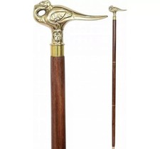 Canne de marche en laiton