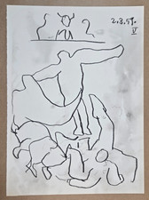 Lithographie noir et blanc