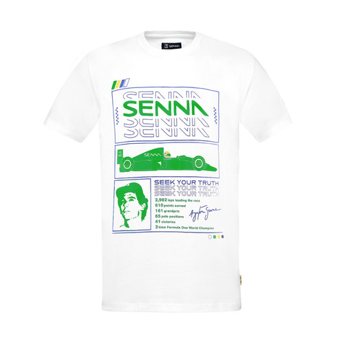 Shirt officiel ayrton senna - t-shirt,