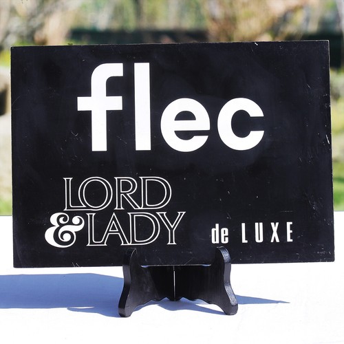 Plaque publicitaire vintage - , en