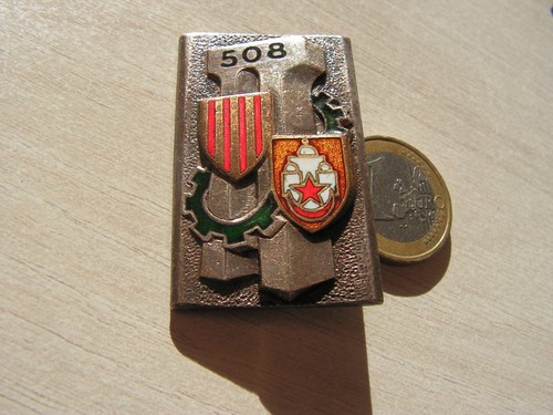 Insigne 508 eme regiment - 508, du