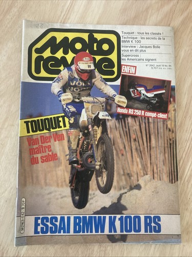 Magazine moto revue - magazine, 1984