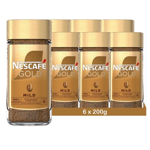 Nescafé gold mild 6 x - gold,