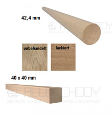 Main Courbe En Bois 40x40 Rond