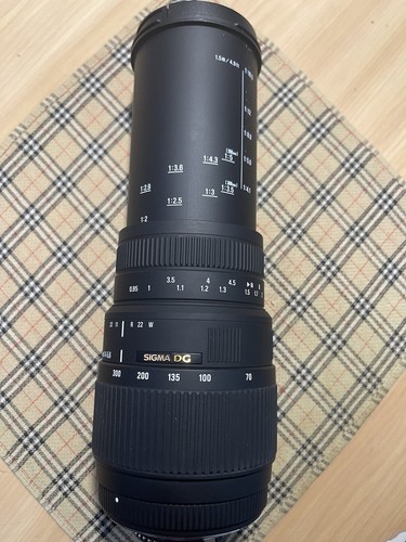 Sigma camera lens - dc, for