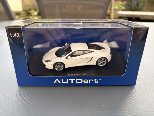 Mclaren mp4 12c autoart - mclaren, white