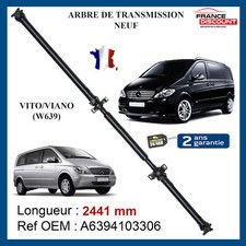 Arbre de transmission ARRIERE NEUF pour Mercedes Vito Viano 2441mm =A6394103306