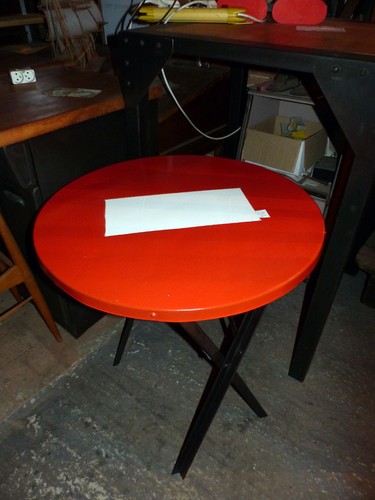 Table bistrot brocantetendance