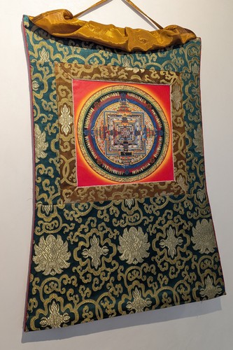 Tibet thangka peinture - tibet.,