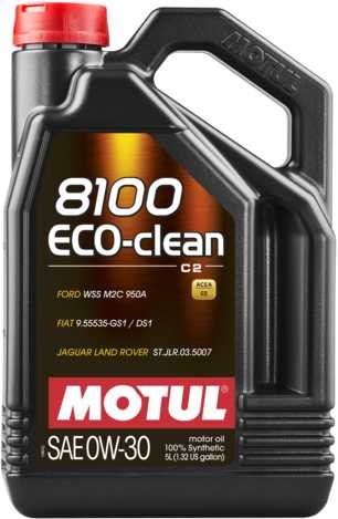Huile 8100 eco clean - c2, 0w30