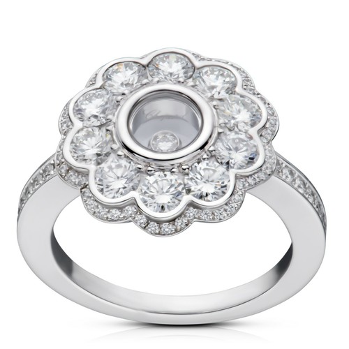 Bague fleur chopard - chopard, happy