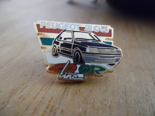 Pin peugeot 205 - color, line