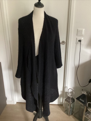 Gilet long vintage - gilet, noir