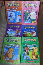 6 book lot POKEMON Scholastic