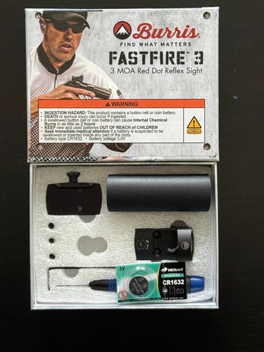 Burris fastfire iii red dot - fastfire, red-dot