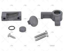 Kit poignée de rechange gauche, hublot standard avant 1998 LEWMAR 360003990