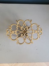 Dessous de plat chauffe-plat en laiton massif