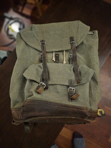 Vintage swiss army canvas - swiss,