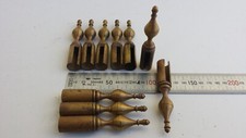 Lot de 10 cache paumelle vintage en laiton.