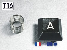Amstrad CPC 464 Azerty: Touche Clavier & Ressort / Keycap & Spring (Modèle 2)