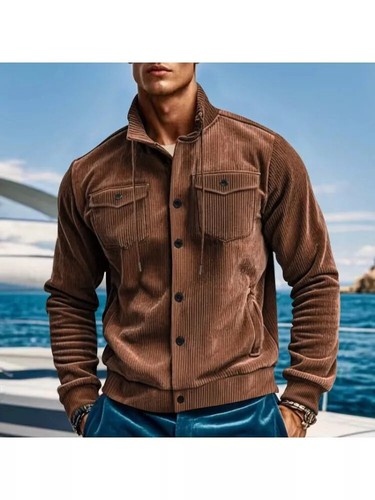 Manteau court veste velours - court,