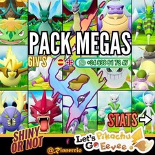 Pack de 15 méga Pokémon