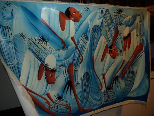 Peinture sur toile - , de